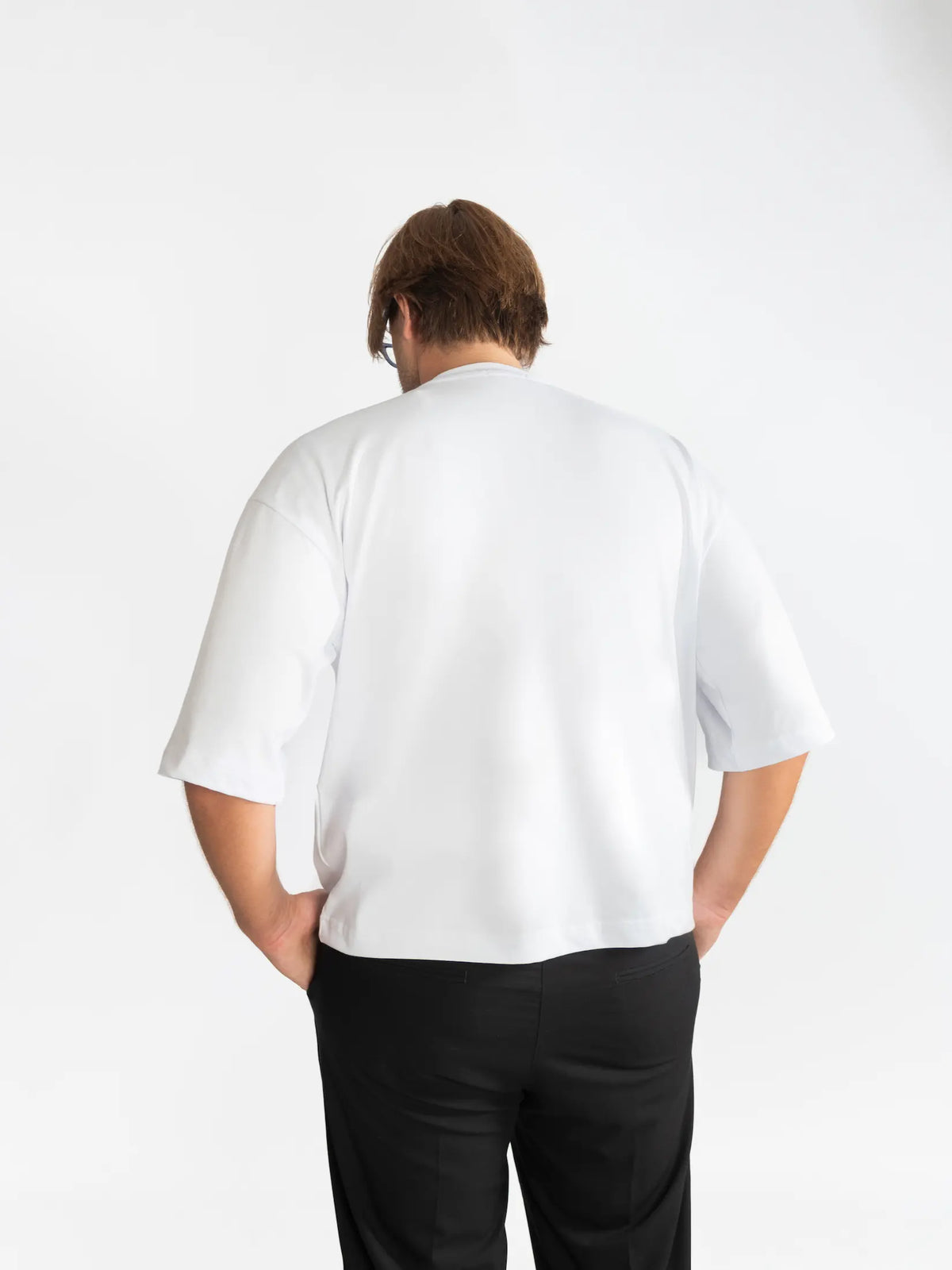 Maglia Oversize Unisex Bianca