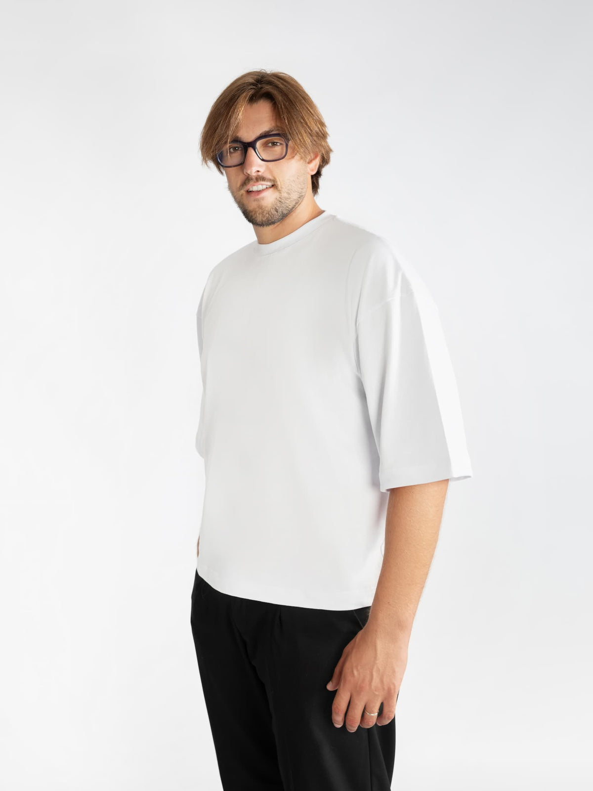 Maglia Oversize Unisex Bianca