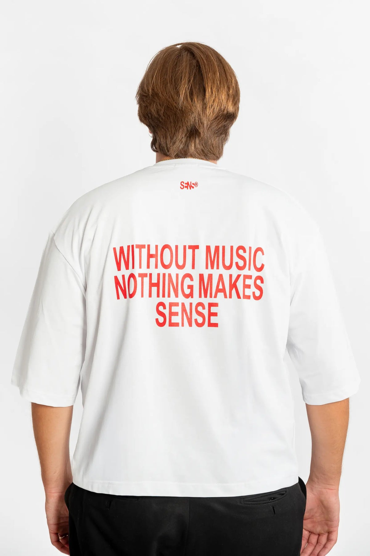 WITHOUT MUSIC NOTHING MAKES SENSE BIANCA UOMO