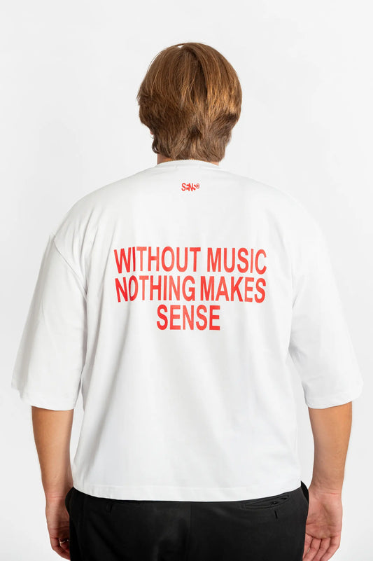 WITHOUT MUSIC NOTHING MAKES SENSE BIANCA UOMO