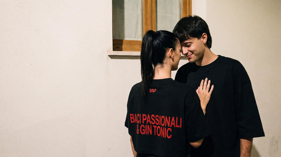 SENS — T-shirt BACI RUBATI DRINK PAGATI